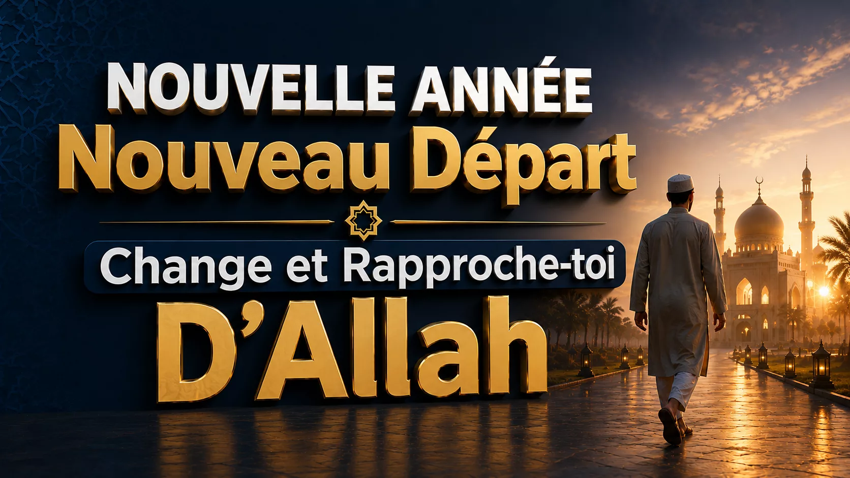 Nouvelle année, nouveau départ : change et rapproche-toi d’Allah
