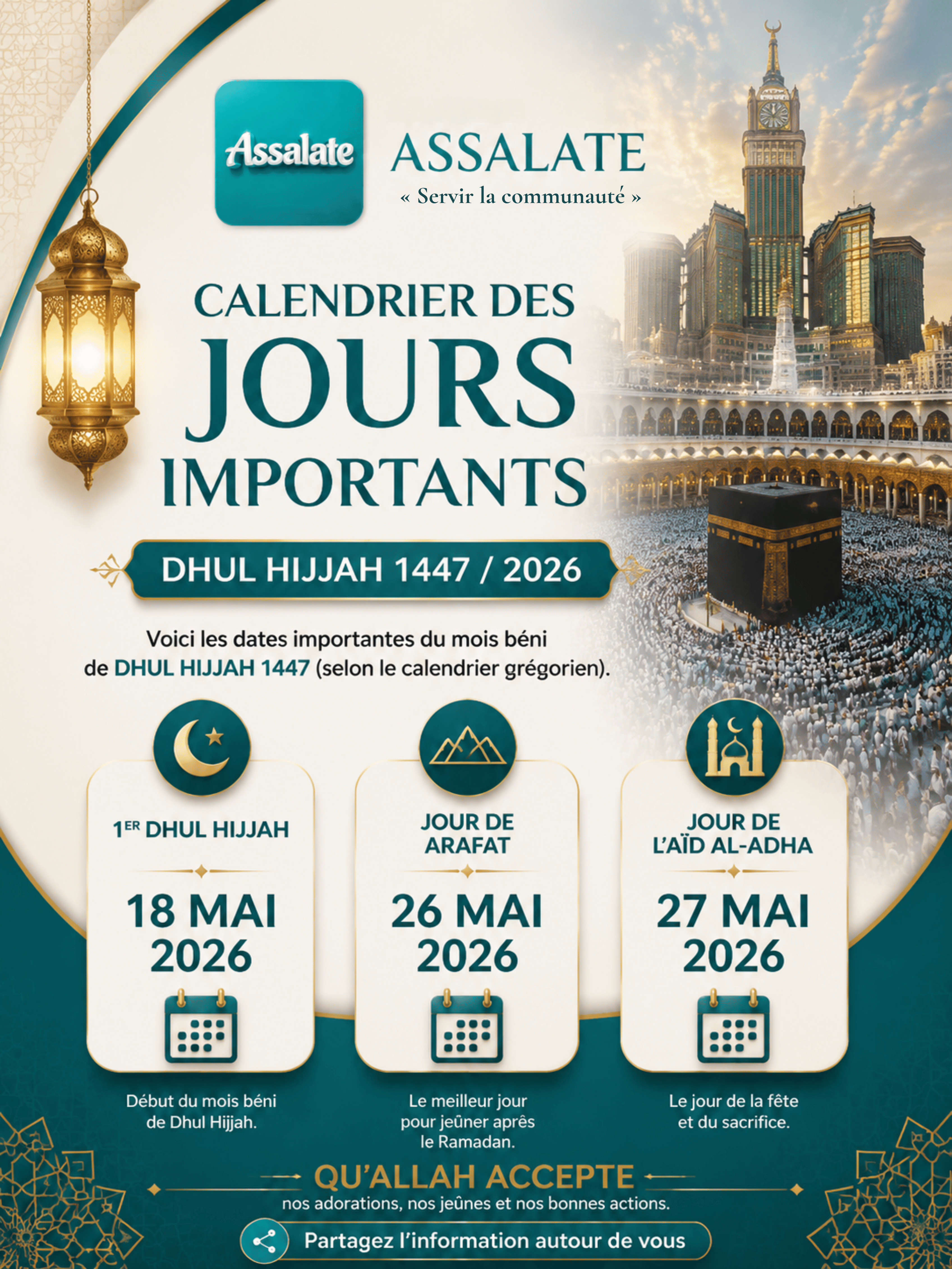 Les meilleures jours de l'année