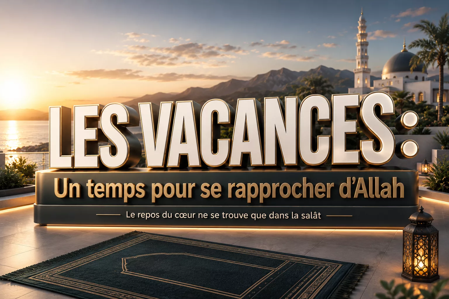 Les Vacances : Un temps pour se Rapprocher d'Allah
